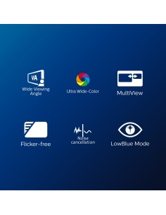 Philips 5000 series 34E1C5600HE 00 LED display 86,4 cm (34") 3440 x 1440 Pixeles 4K Ultra HD Negro 2