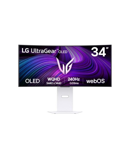 LG 34GX90SA-W pantalla para PC 86,4 cm (34") 3440 x 1440 Pixeles Wide Quad HD OLED Blanco LG 34GX90SA-W pantalla para PC 86,4 cm (34") 3440 x 1440 Pixeles Wide Quad HD OLED Blanco