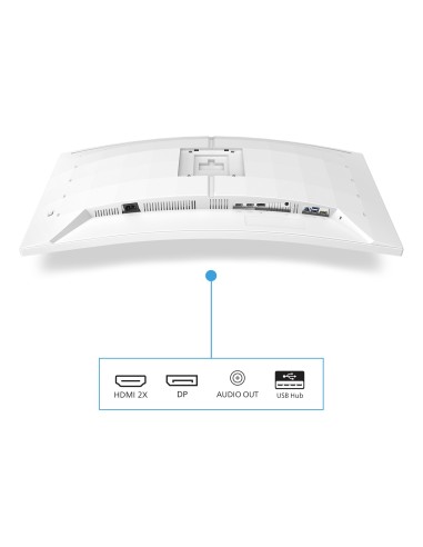 Philips Evnia 5000 34M2C5501A 00 pantalla para PC 86,4 cm (34") 3440 x 1440 Pixeles Wide Quad HD LCD Blanco