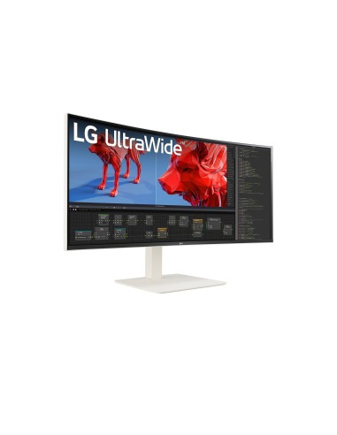 LG 38BR85QC-W pantalla para PC 96,5 cm (38") 3840 x 1600 Pixeles UltraWide Quad HD+ LCD Blanco