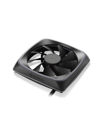 Sharkoon RGB SHARK Lights Carcasa del ordenador Ventilador 12 cm Negro