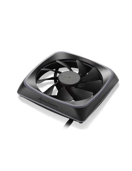 Sharkoon RGB SHARK Lights Carcasa del ordenador Ventilador 12 cm Negro