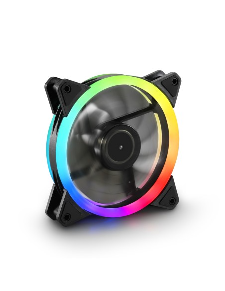 Sharkoon Shark Blades PWM Carcasa del ordenador Ventilador 12 cm Negro 1 pieza(s)