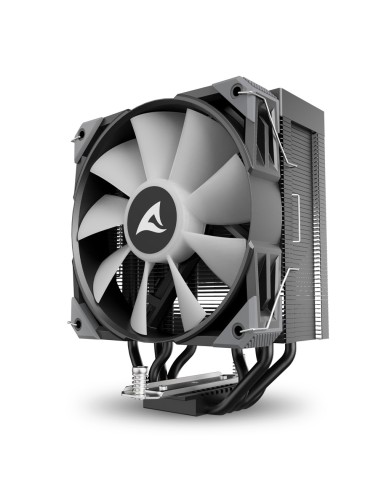 Sharkoon A40 RGB Procesador Refrigerador de aire 12 cm Negro 1 pieza(s)