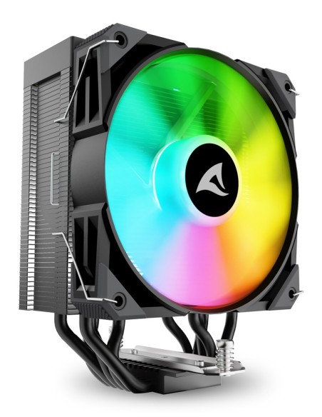 Sharkoon A50 RGB Procesador Refrigerador de aire 12 cm Negro 1 pieza(s) Sharkoon A50 RGB Procesador Refrigerador de aire 12 cm Negro 1 pieza(s)