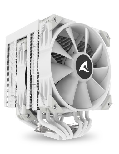 Sharkoon A60 RGB Procesador Refrigerador de aire 12 cm Blanco 1 pieza(s)