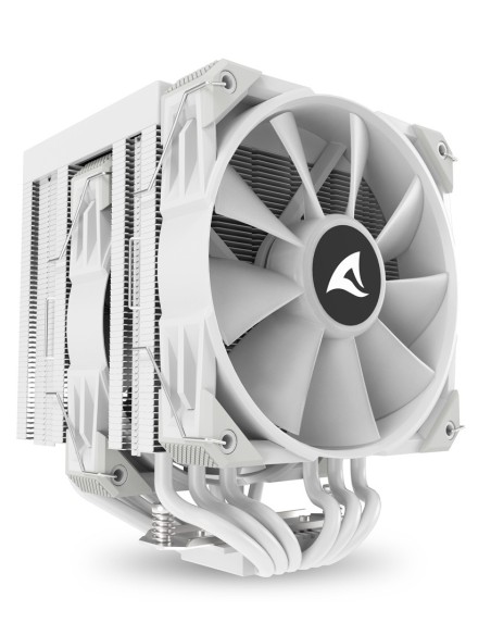 Sharkoon A60 RGB Procesador Refrigerador de aire 12 cm Blanco 1 pieza(s) Sharkoon A60 RGB Procesador Refrigerador de aire 12 cm Blanco 1 pieza(s)