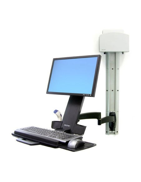 Ergotron 200 Series Combo Arm 61 cm (24") Pared Negro