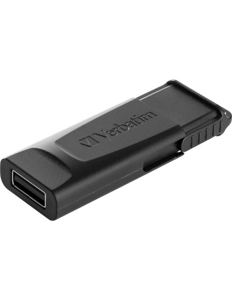 Verbatim Slider - Unidad USB de 128GB - Negro