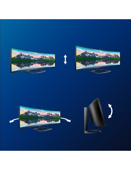 Philips P Line Pantalla LCD curva 32 9 SuperWide 499P9H 00