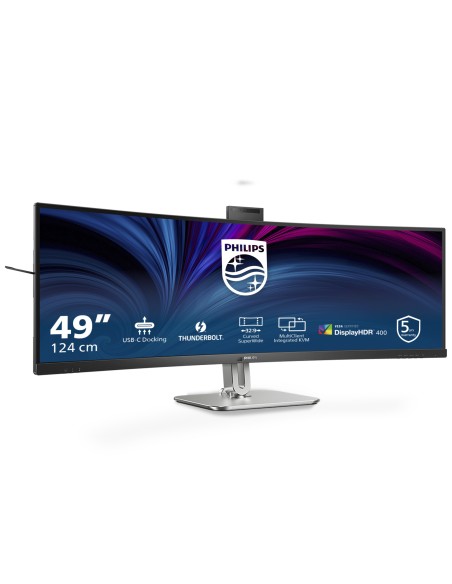 Philips 49B2U6903CH 00 pantalla para PC 124,5 cm (49") 5120 x 1440 Pixeles Dual QHD LCD Gris Philips 49B2U6903CH 00 pantalla para PC 124,5 cm (49") 5120 x 1440 Pixeles Dual QHD LCD Gris