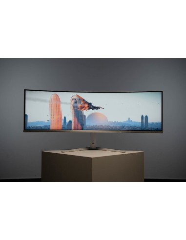 Philips Evnia 8000 49M2C8900 00 pantalla para PC 124,2 cm (48.9") 5120 x 1440 Pixeles Dual QHD QD-OLED Blanco