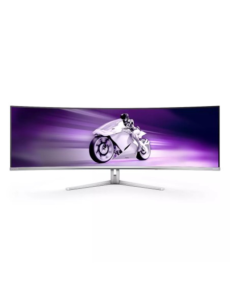Philips Evnia 8000 49M2C8900L 00 pantalla para PC 124,2 cm (48.9") 5120 x 1440 Pixeles Dual QHD QD-OLED Blanco Philips Evnia 8000 49M2C8900L 00 pantalla para PC 124,2 cm (48.9") 5120 x 1440 Pixeles Dual QHD QD-OLED Blanco