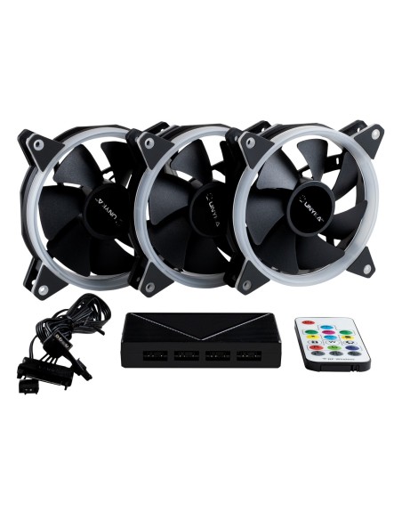 UNYKAch Ventilador CANDY 30 ARGB Ring Led 120 mm UNYKAch Ventilador CANDY 30 ARGB Ring Led 120 mm
