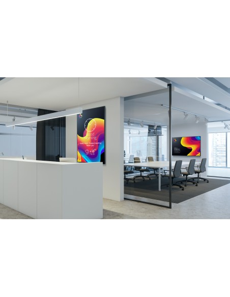 Sharp PN-ME862 Pantalla plana para señalización digital 2,18 m (86") LED 450 cd   m² 4K Ultra HD Negro Android