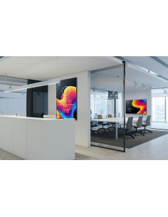 Sharp PN-ME982 Pantalla plana para señalización digital 2,49 m (98") LED 450 cd   m² 4K Ultra HD Negro Android 2