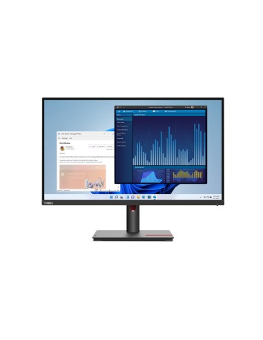 Lenovo ThinkVision T27p-30 LED display 68,6 cm (27") 3840 x 2160 Pixeles 4K Ultra HD Negro