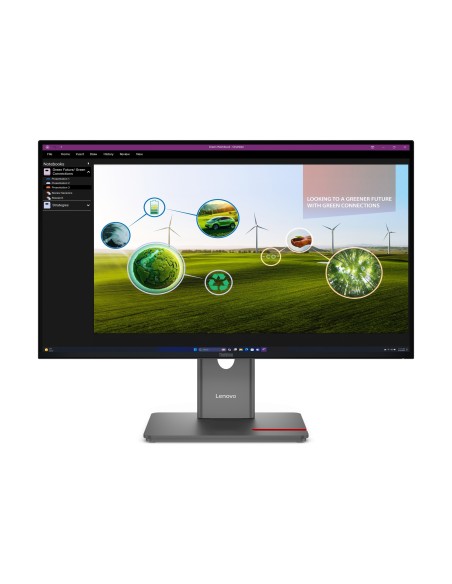 Lenovo ThinkVision P27Q-40 LED display 68,6 cm (27") 2560 x 1440 Pixeles Quad HD Negro Lenovo ThinkVision P27Q-40 LED display 68,6 cm (27") 2560 x 1440 Pixeles Quad HD Negro