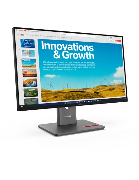 Lenovo ThinkVision P24QD-40 LED display 60,5 cm (23.8") 2560 x 1440 Pixeles Quad HD LCD Negro Lenovo ThinkVision P24QD-40 LED display 60,5 cm (23.8") 2560 x 1440 Pixeles Quad HD LCD Negro