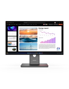 Lenovo ThinkVision P24Q-40 LED display 60,5 cm (23.8") 2560 x 1440 Pixeles Quad HD LCD Negro