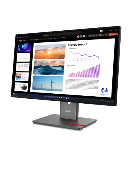 Lenovo ThinkVision P24Q-40 LED display 60,5 cm (23.8") 2560 x 1440 Pixeles Quad HD LCD Negro Lenovo ThinkVision P24Q-40 LED display 60,5 cm (23.8") 2560 x 1440 Pixeles Quad HD LCD Negro