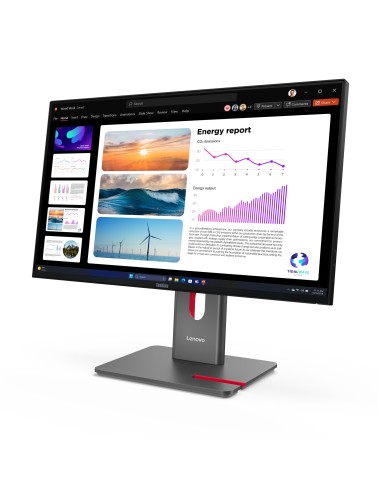 Lenovo ThinkVision P24Q-40 LED display 60,5 cm (23.8") 2560 x 1440 Pixeles Quad HD LCD Negro
