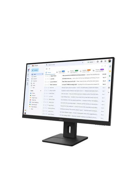 Lenovo ThinkVision E27-40 LED display 68,6 cm (27") 1920 x 1080 Pixeles Full HD LCD Negro Lenovo ThinkVision E27-40 LED display 68,6 cm (27") 1920 x 1080 Pixeles Full HD LCD Negro