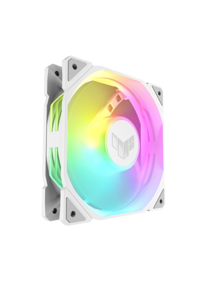 ASUS TUF GAMING TR120 ARGB 1-pack White Carcasa del ordenador Refrigerador de aire 12 cm Blanco