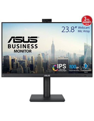 ASUS BE249QFK pantalla para PC 60,5 cm (23.8") 1920 x 1080 Pixeles Full HD LCD Negro