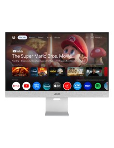 ASUS ZenScreen MS32UC pantalla para PC 80 cm (31.5") 3840 x 2160 Pixeles 4K Ultra HD LED Gris, Blanco