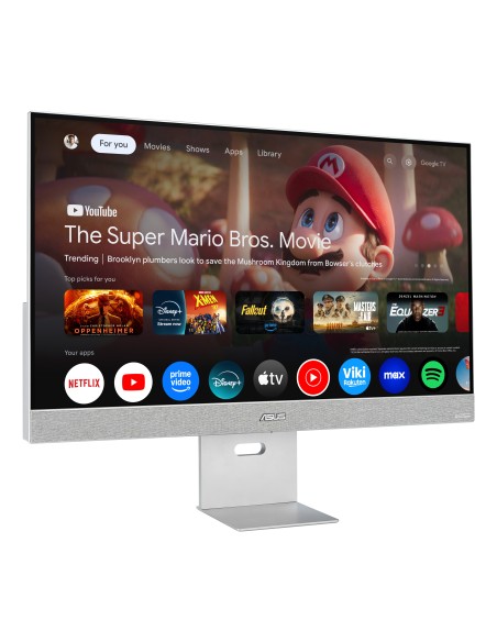 ASUS ZenScreen MS32UC pantalla para PC 80 cm (31.5") 3840 x 2160 Pixeles 4K Ultra HD LED Gris, Blanco