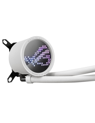 ASUS ROG Ryuo III 240 ARGB White Edition Procesador Kit de refrigeración líquida 12 cm Blanco