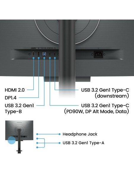 BenQ RD280UA pantalla para PC 71,6 cm (28.2") 3840 x 2560 Pixeles 4K Ultra HD Negro BenQ RD280UA pantalla para PC 71,6 cm (28.2") 3840 x 2560 Pixeles 4K Ultra HD Negro
