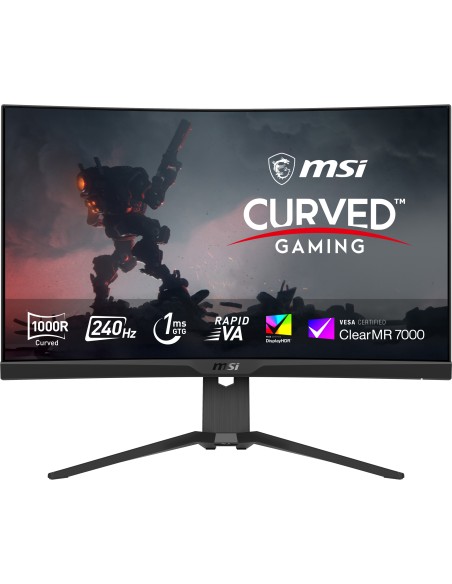 MSI MPG 275CQRXF pantalla para PC 68,6 cm (27") 2560 x 1440 Pixeles Wide Quad HD Negro MSI MPG 275CQRXF pantalla para PC 68,6 cm (27") 2560 x 1440 Pixeles Wide Quad HD Negro