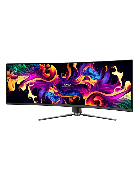 MSI MPG 491CQP QD-OLED pantalla para PC 124,5 cm (49") 5120 x 1440 Pixeles DQHD Negro MSI MPG 491CQP QD-OLED pantalla para PC 124,5 cm (49") 5120 x 1440 Pixeles DQHD Negro
