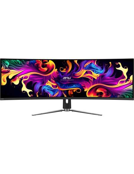 MSI MPG 491CQP QD-OLED pantalla para PC 124,5 cm (49") 5120 x 1440 Pixeles DQHD Negro MSI MPG 491CQP QD-OLED pantalla para PC 124,5 cm (49") 5120 x 1440 Pixeles DQHD Negro