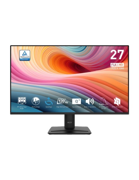 MSI Pro MP275 E2 pantalla para PC 68,6 cm (27") 1920 x 1080 Pixeles Full HD LED Negro MSI Pro MP275 E2 pantalla para PC 68,6 cm (27") 1920 x 1080 Pixeles Full HD LED Negro