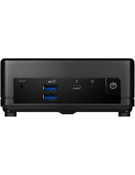 MSI Cubi 5 12M-001EU PCs estación de trabajo Intel® Core™ i7 i7-1255U 16 GB DDR4-SDRAM 512 GB SSD Windows 11 Home Mini PC Negro