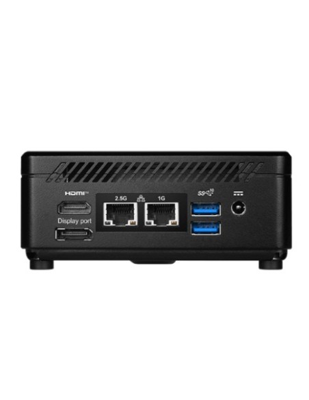 MSI Cubi 12M-058EU Intel® Core™ i5 i5-1235U 8 GB DDR4-SDRAM 256 GB SSD Windows 11 Pro Mini PC Negro MSI Cubi 12M-058EU Intel® Core™ i5 i5-1235U 8 GB DDR4-SDRAM 256 GB SSD Windows 11 Pro Mini PC Negro