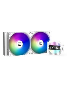 Zalman ALPHA2 A24 WHITE sistema de refrigeración para ordenador Procesador Sistema de refrigeración líquida todo en uno 12 cm 2