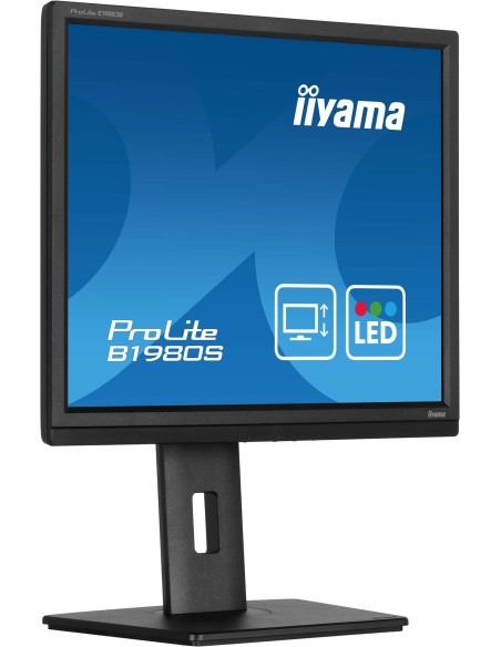 iiyama ProLite B1980S-B1 pantalla para PC 48,3 cm (19") 1280 x 1024 Pixeles VGA LED Negro iiyama ProLite B1980S-B1 pantalla para PC 48,3 cm (19") 1280 x 1024 Pixeles VGA LED Negro