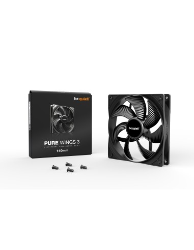 be quiet! Pure Wings 3 140mm Carcasa del ordenador Ventilador 14 cm Negro 1 pieza(s)