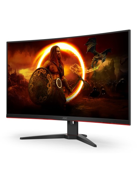 AOC G2 C32G2ZE BK pantalla para PC 80 cm (31.5") 1920 x 1080 Pixeles Full HD LED Negro, Rojo AOC G2 C32G2ZE BK pantalla para PC 80 cm (31.5") 1920 x 1080 Pixeles Full HD LED Negro, Rojo