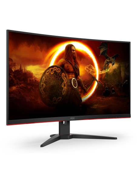 AOC G2 C32G2ZE BK pantalla para PC 80 cm (31.5") 1920 x 1080 Pixeles Full HD LED Negro, Rojo AOC G2 C32G2ZE BK pantalla para PC 80 cm (31.5") 1920 x 1080 Pixeles Full HD LED Negro, Rojo