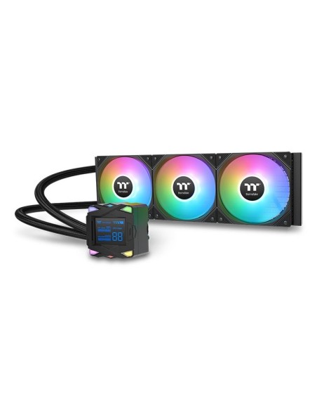 Thermaltake LA360-S ARGB Placa base Kit de refrigeración líquida 12 cm Negro 1 pieza(s)