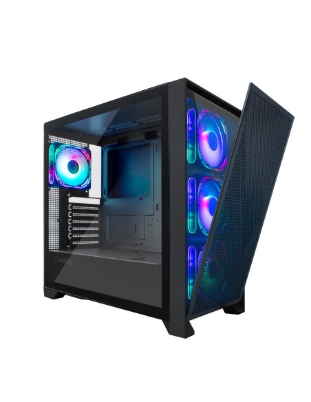 CoolBox GAMING CAJA ATX GE2000 DUALVIEW USB-C 3.2 GEN1 + 4 VENT.ARGB FRONTAL CRISTAL REJILLA CoolBox GAMING CAJA ATX GE2000 DUALVIEW USB-C 3.2 GEN1 + 4 VENT.ARGB FRONTAL CRISTAL REJILLA