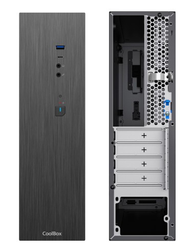 CoolBox CAJA MATX SLIM T370 USB-C 3.2 GEN1 FTE.500GRT 500W