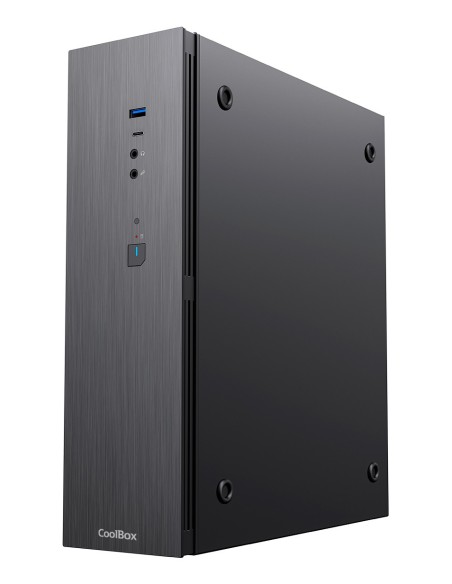 CoolBox CAJA MATX SLIM T370 USB-C 3.2 GEN1 FTE.300TBZ 300W 80+BRONZE CoolBox CAJA MATX SLIM T370 USB-C 3.2 GEN1 FTE.300TBZ 300W 80+BRONZE