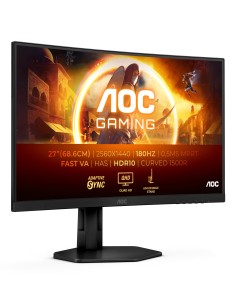 AOC G4 CQ27G4X pantalla para PC 68,6 cm (27") 2560 x 1440 Pixeles Quad HD LCD Negro
