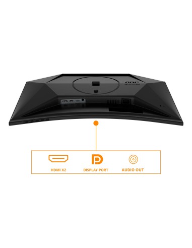 AOC G4 CQ27G4X pantalla para PC 68,6 cm (27") 2560 x 1440 Pixeles Quad HD LCD Negro